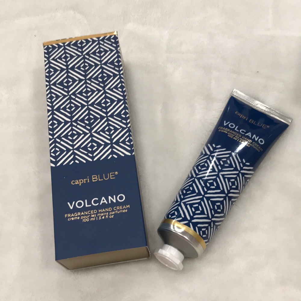 Capri BLUE Volcano Fragranced hand cream 100ml